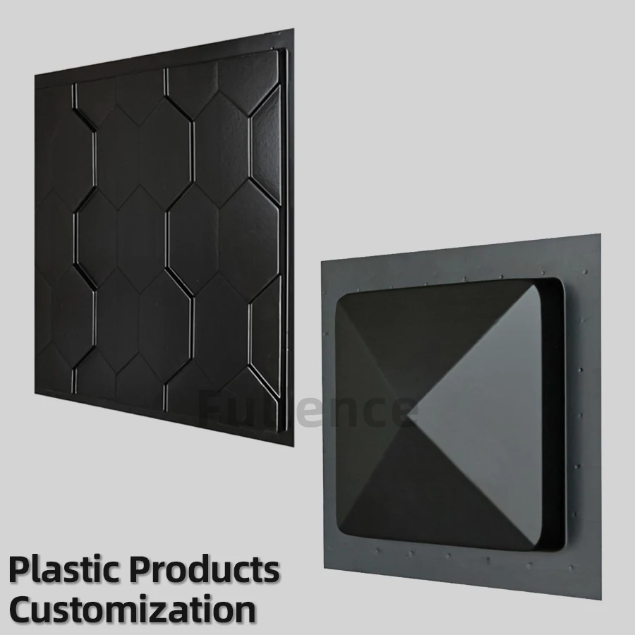 Gypsum Decorative Wall Brick Panels ABS Plastic 3D Concrete Background Wall Ceramic Cemet Tile Mould Floor Tile Molds