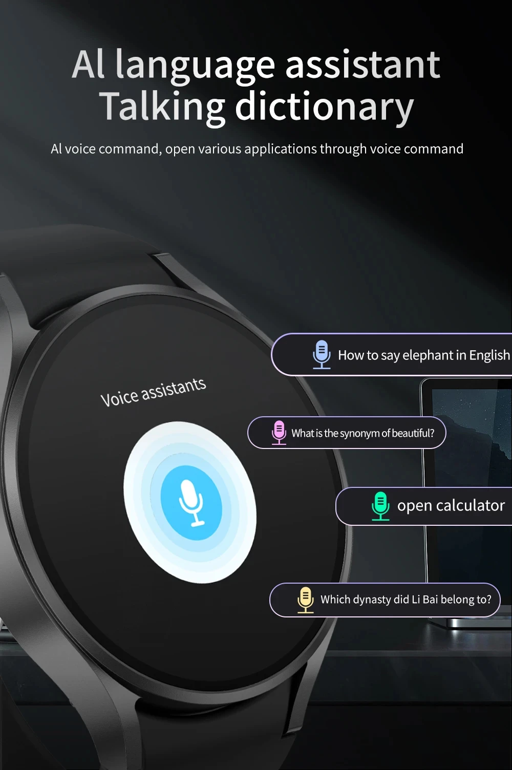Pentru Samsung Galaxy Watch 6 2024 Nou GPS Track Smart Watch Bărbați Amoled Afișează întotdeauna Ceas cu temperatură corporală BT Talk Smart Watch_voghion.com