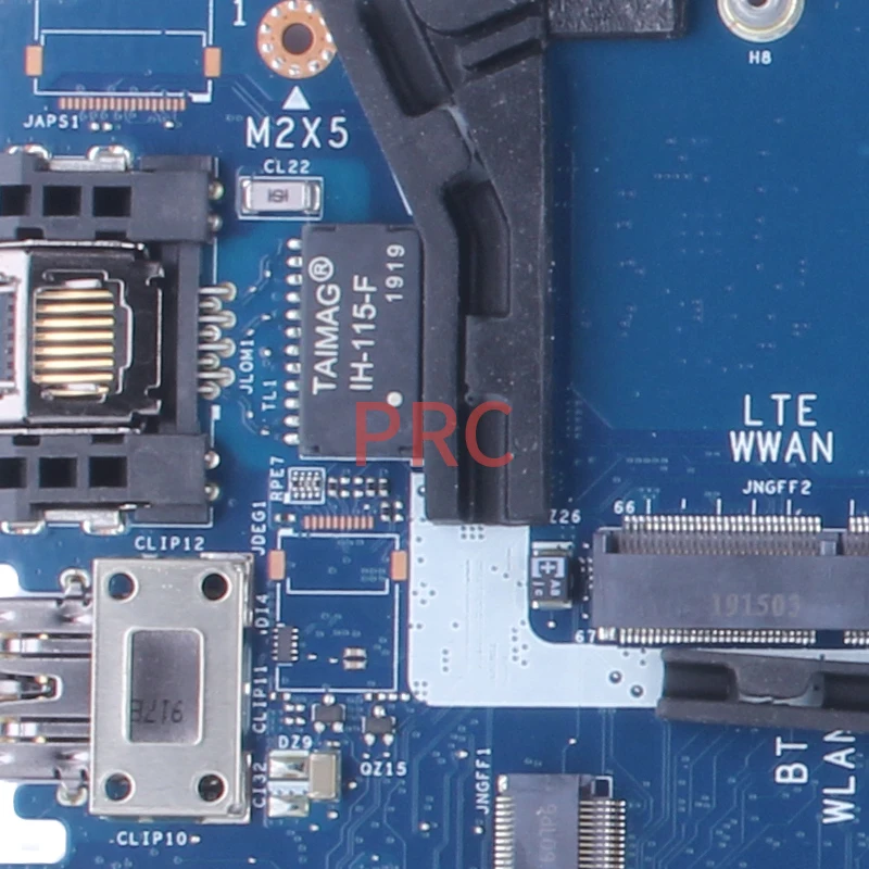 Placa-mãe do Portátil Dell Latitude 7490 La-f321p 0pp44f 0c56hh 03xg7d 02766v 03mk2n 0v05j5 i3 i5 i7 8th Notebook Mainboard - Imagem 2
