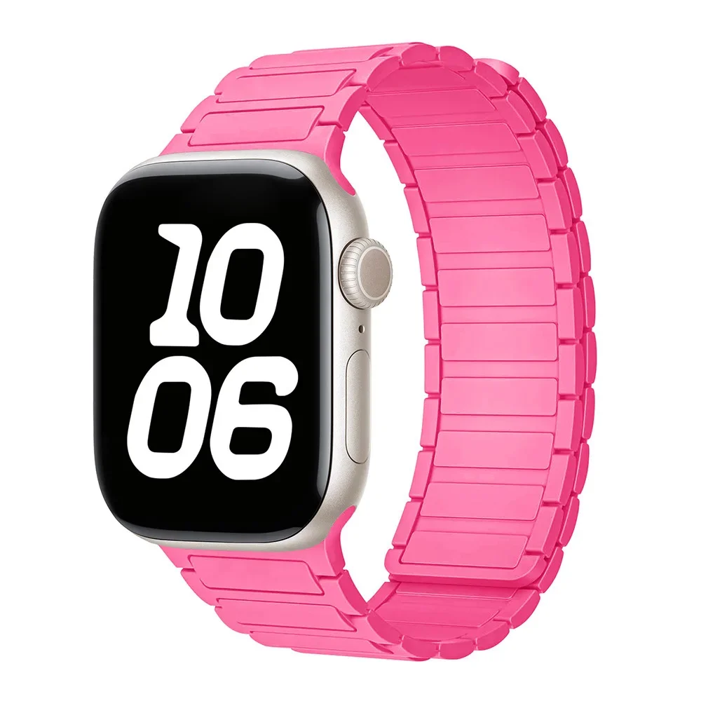 Magnetic Silicone Strap Bracelet