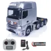LESU 8X8 Remote Control Tractor Trucks Model 1/14 RTR RC Cars Metal Chassis Equipment Rack Lock Differential Servo THZH1539-SMT3 2