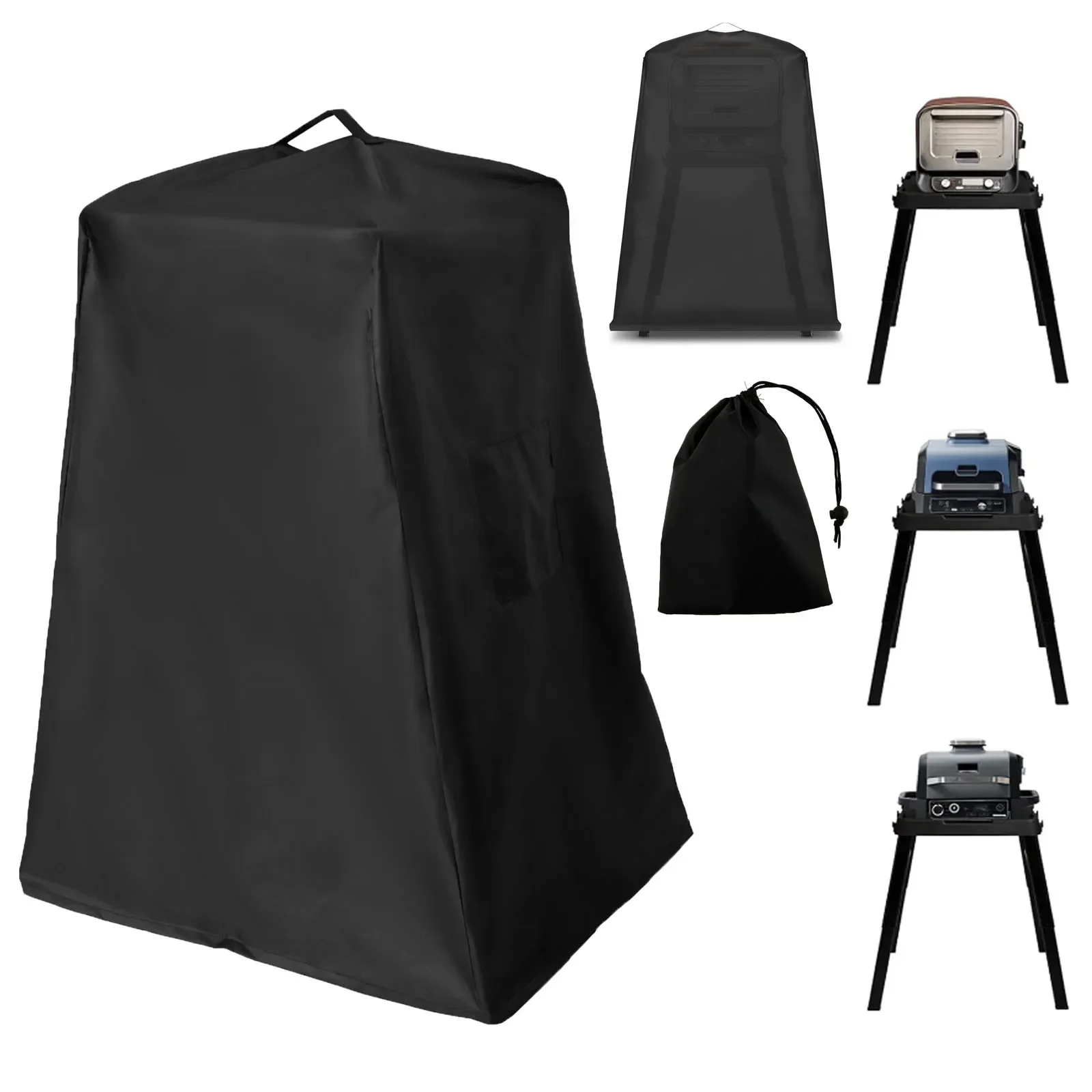 Pizza Oven Cover for Ninja OO101 Woodfire 8-in-1 Outdoor Pizza Oven Oxford Cloth Waterproof Dustproof Covers BBQ Accessories pizza oven cover