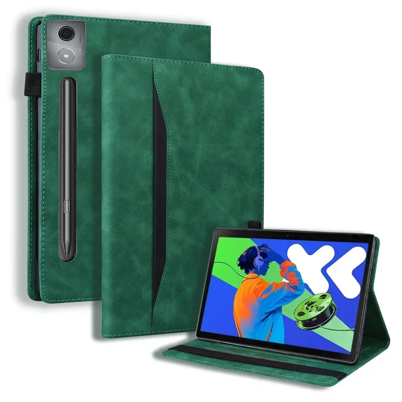 Luxury Flip PU Leather Wallet Tablet Case - 12.7 Inch Cover