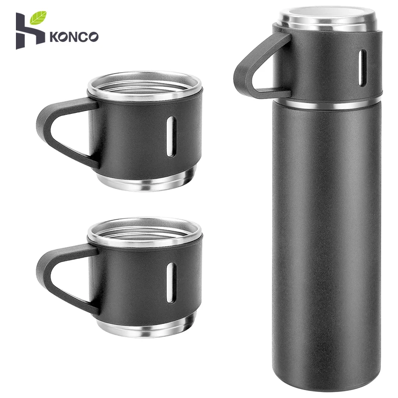 

Stainless Steel Thermos Cup 500ml Double-Layer Vacuum Thermos Coffee Tumbler Cup Business Trip Water Bottle Insulated Mug Gift