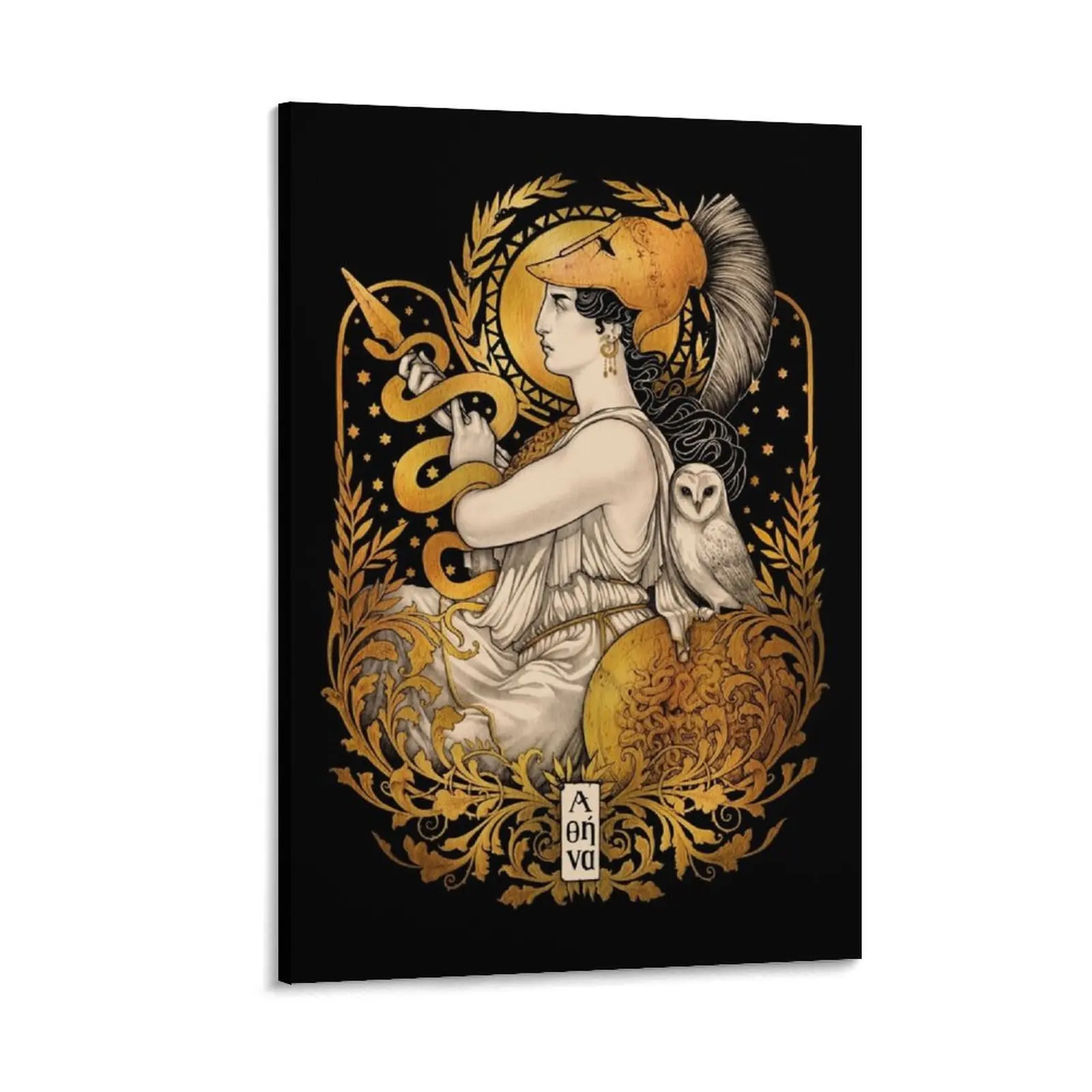 

PALLAS ATHENA Canvas Painting decorative frames wall room decoration aesthetic wall art canvas painting art mural