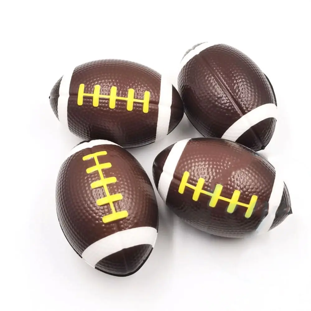 

New Exotic PU Slow Rebound Rugby Foam Sponge Solid Ball Foaming Sports Football Stress Ball