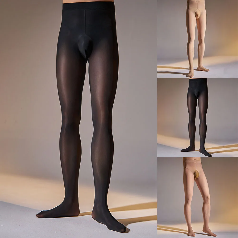 sexy stockings male stockings men's black stockings thin