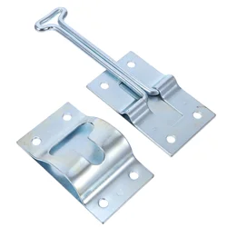 Magnetic Hook up T-Style Entry Door Catch Hold Galvanized Fixed Refrigerated Truck Steel