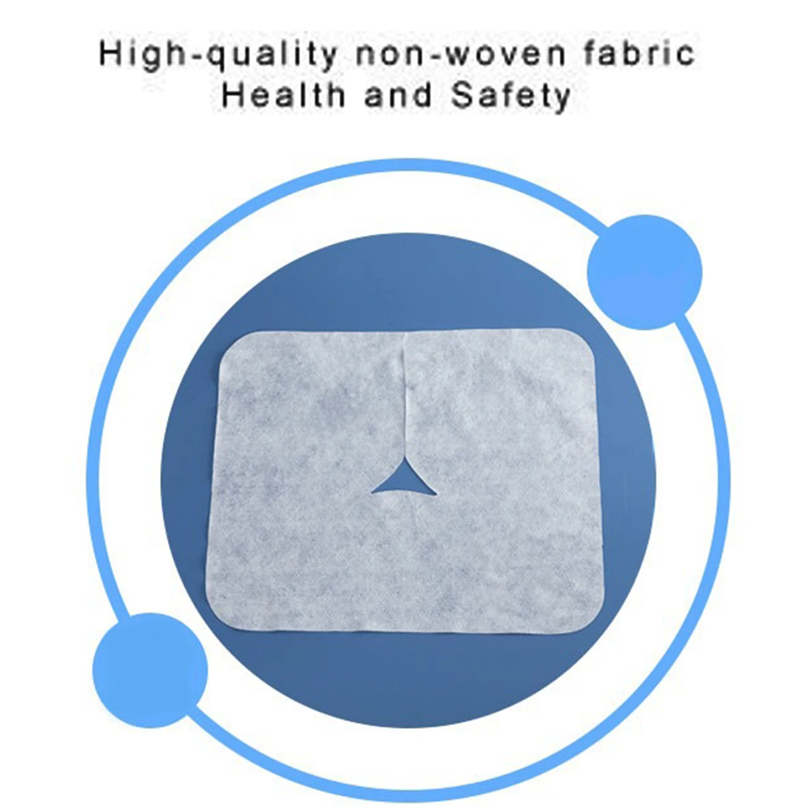 100x Disposable Face Cradle Covers Pillow Cushion Cover for Massage Tables Beauty Salon Bed