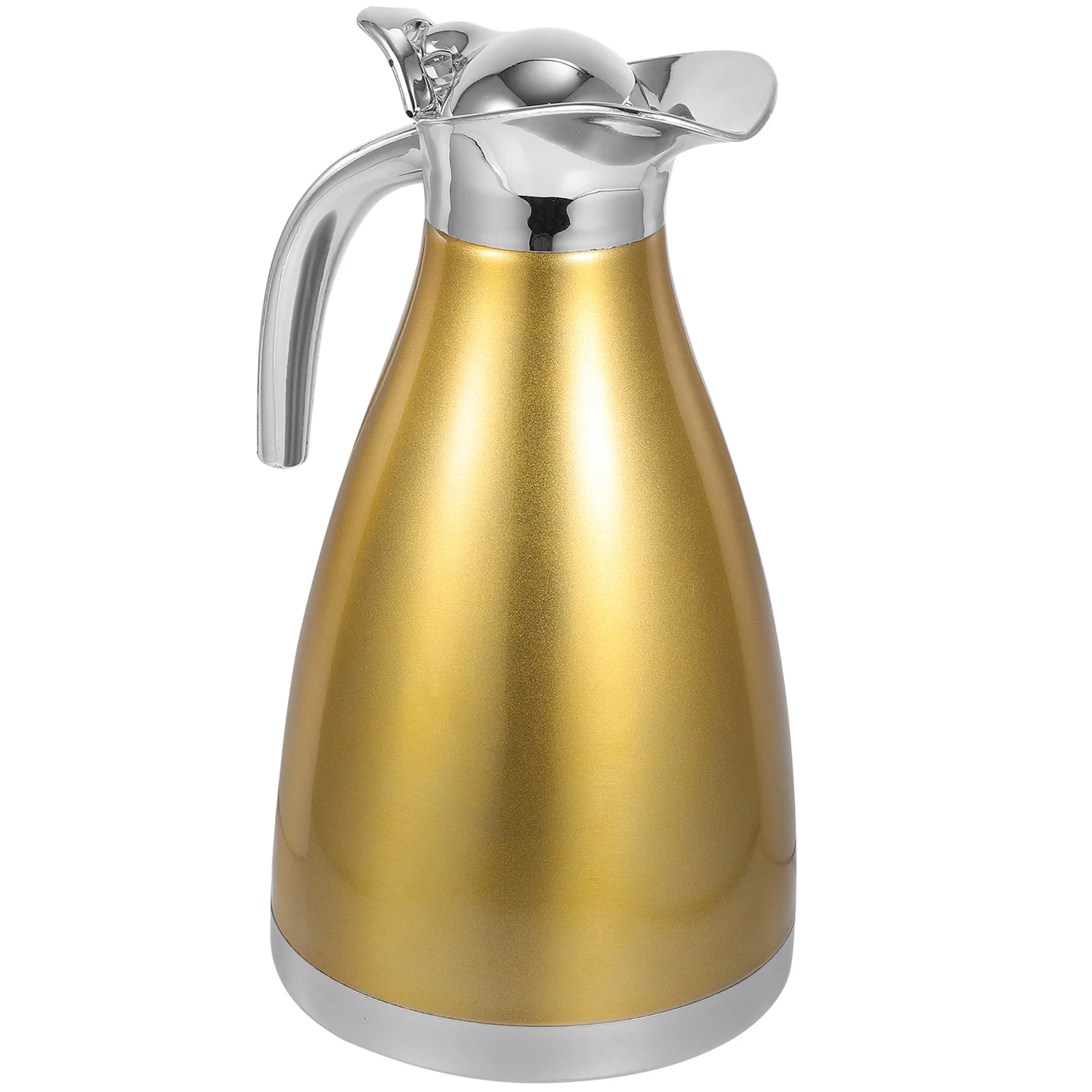 

Hemoton Insulated Water Bottle Stainless Steel Thermal Hot Cold Water Pitcher Insulated Coffee Tea Water Pot Household Water