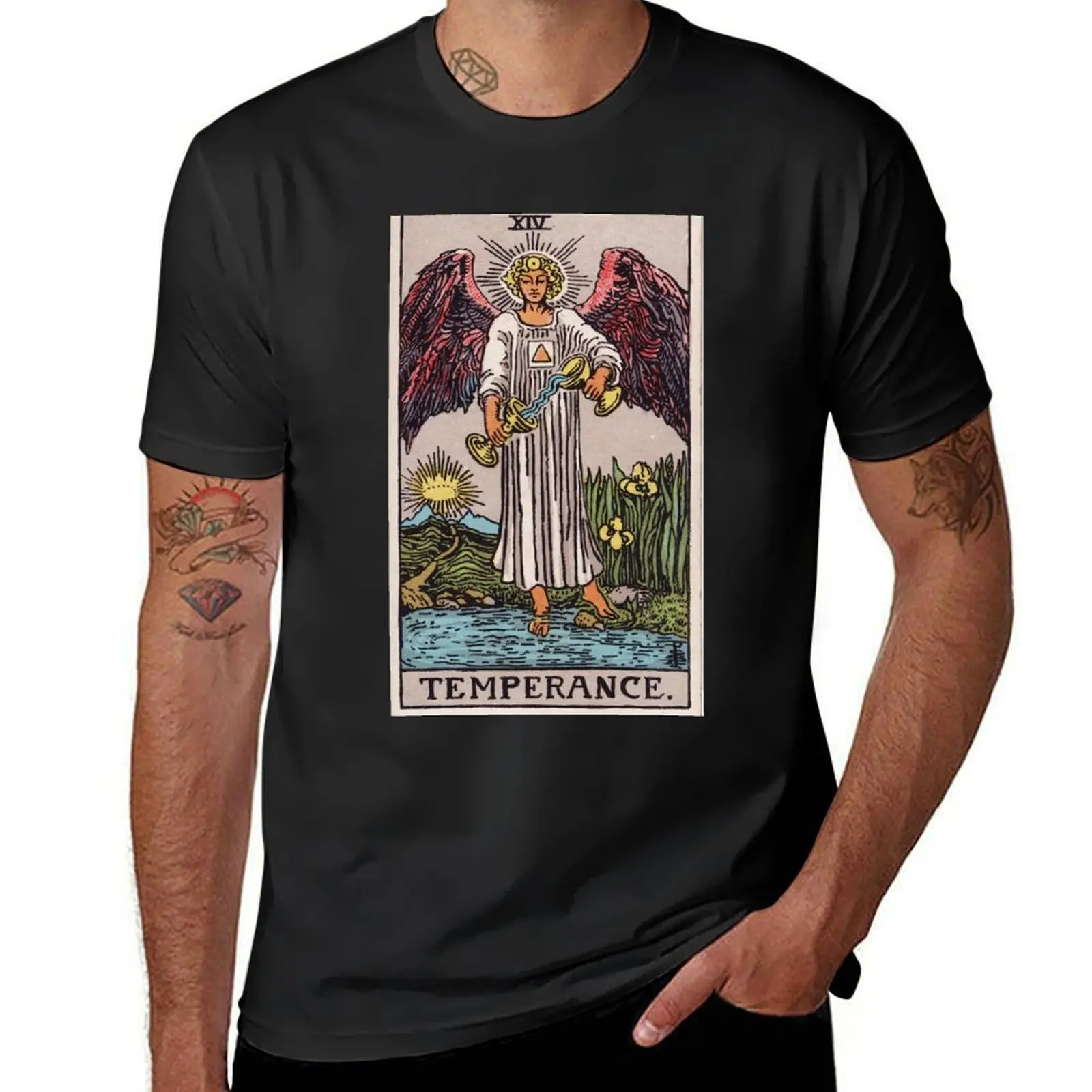 Temperance T-Shirt customs design your own aesthetic clothes new edition Blouse Men's cotton t-shirt
