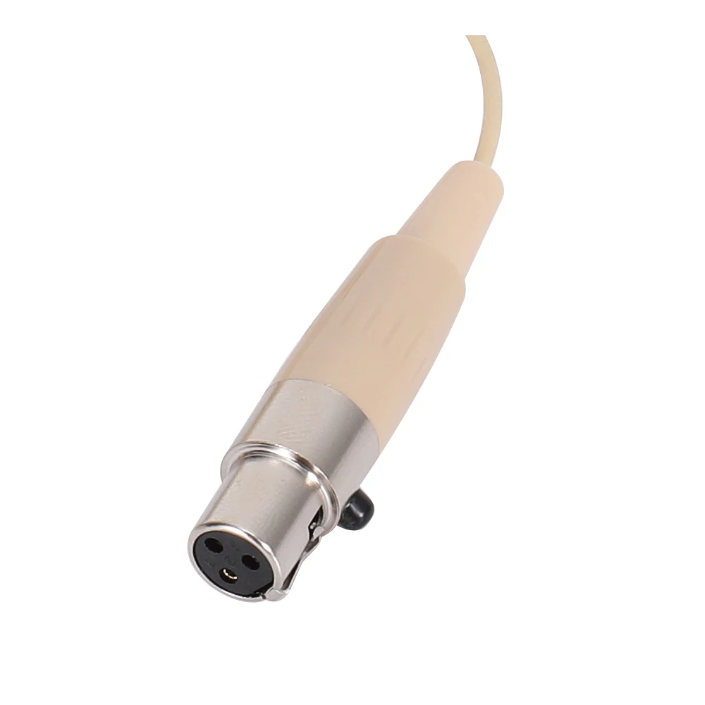 Adjustable Foldable Headset Microphone with Thick Cable