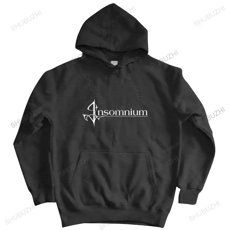 

Fashion brand sweatshirt mens loose hoodies Band Insomnium Song Last Statement Funny warm coat Top Cotton Brand casual hoody