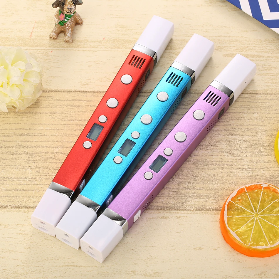 USB Power 3D Pen Art Smart Drawing Pen Printing 3D Pens Kids Creative Education Toy Innovate Handle Doodle Model Myriwell