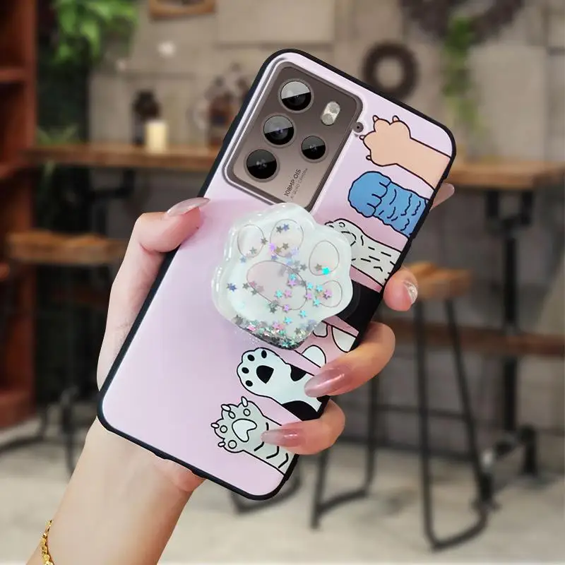 Custodia Per Telefono Con Cavalletto Fashion Design Per Htc U23 Pro/U23 Cartoon Drift Sand Glead Durevole Carino