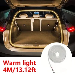 Enhanced Trunk Ambient Light Strip - High - Brightness LED, Automatic Sensing, Wiring - Free Installation (Red)