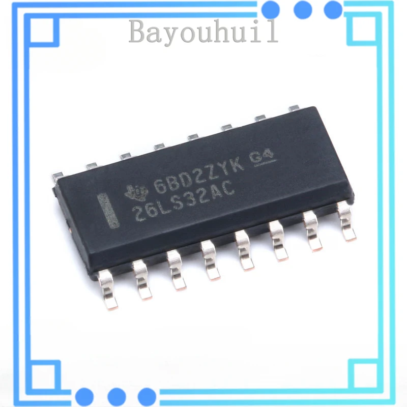 

10PCS Original Authentic Patch AM26LS32ACDRG4 SOIC-16 Four Differential Line Receiver Chip