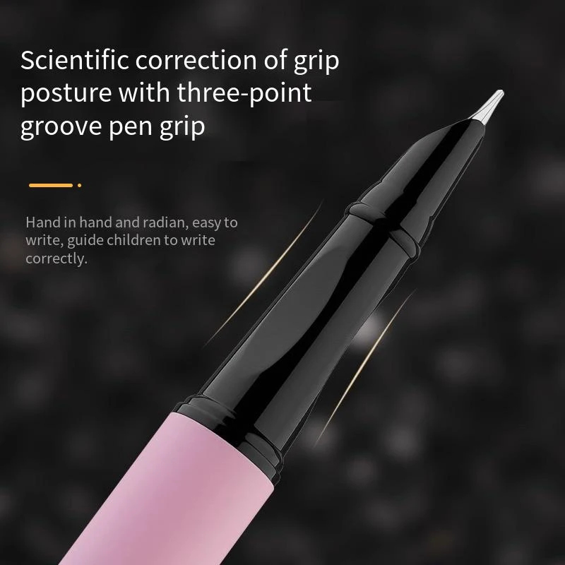 Hero Calligraphy Practice Pen with Posture Correction Grip and Replaceable Ink Cartridge