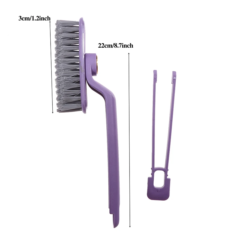 Multi-Function Rotating Crevice Cleaning Brush Kitchen Toilet Tile Joints Dead Angle Crevice Gap Cleaner Brush for Shower Floor