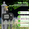 2025th Newest Eshico HCT-M08 3-Outlet Water Timer Automatic/ Manual/ Rain Delay Sprinkler 3P Watering System 3 Zone Garden Tool 4
