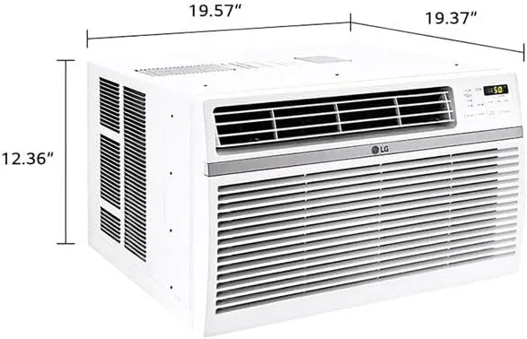 8,000 BTU Window Air Conditioner, 115V, Cools 340 Sq.Ft. for Bedroom, Living Room, Apartment, Quiet Operation 3