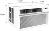 8,000 BTU Window Air Conditioner, 115V, Cools 340 Sq.Ft. for Bedroom, Living Room, Apartment, Quiet Operation 3
