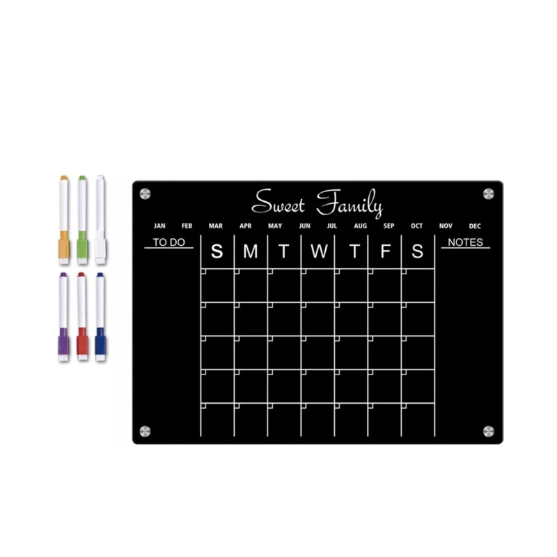 Calendar Weekly Planner Calendar Chalkboard To-do-list Board