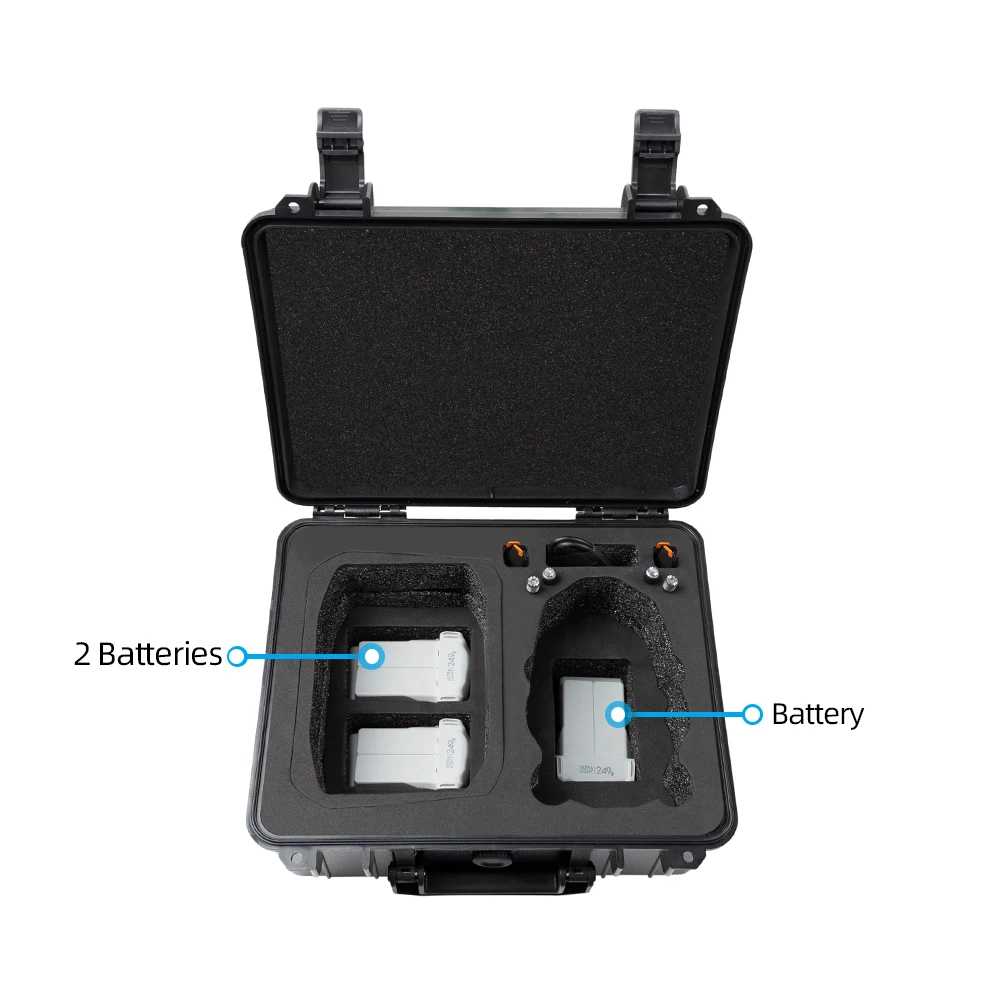 Dji mini 3 pro用リモートコントローラーケース,バッテリー付き