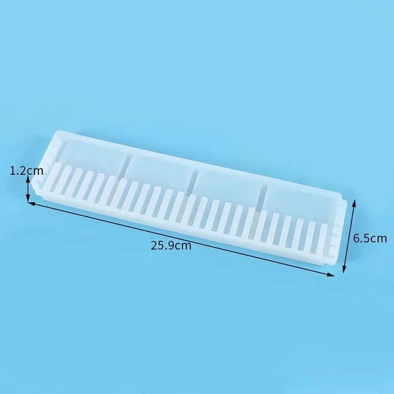Adjustable Frame Bracket Silicone Epoxy Resin Mold DIY Drawer Divider Storage Shelves Craft Making Tools Home Decoration