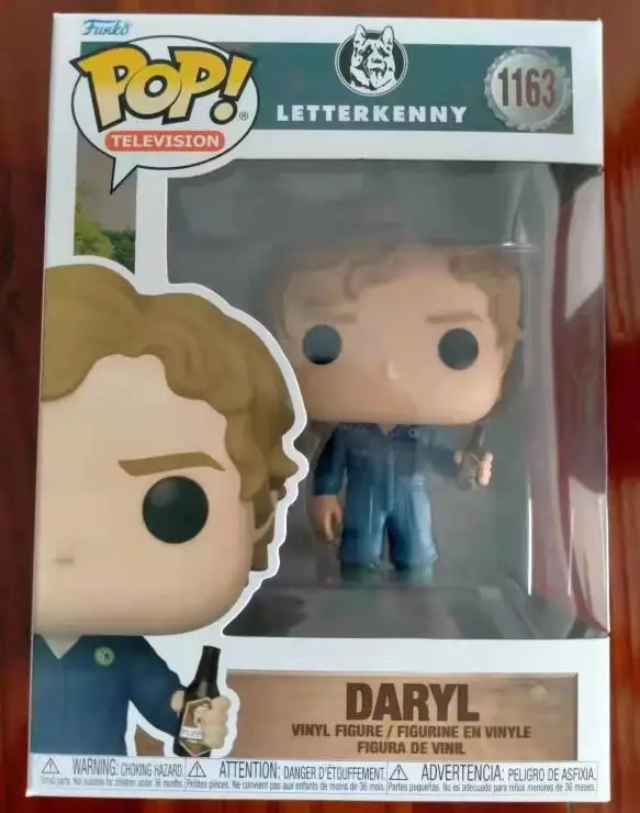 thumbnail image 5 of 2022 nueva llegada Funko Pop Letterkenny DARYL 1163# KATY 1164# WAYNE con Gus1166# muñecas de vinilo figura modelo juguetes para niños regalo, 5 of 5