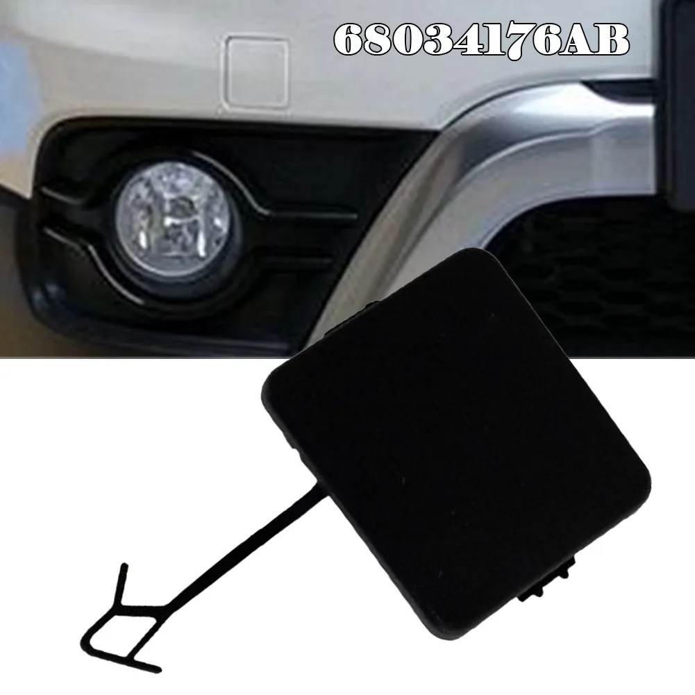 

Brand New Durable Cover Part Tow Hook 1pcs 68034176AB Accessories Car Cover For Dodge Journey 2011-2020 Plastic