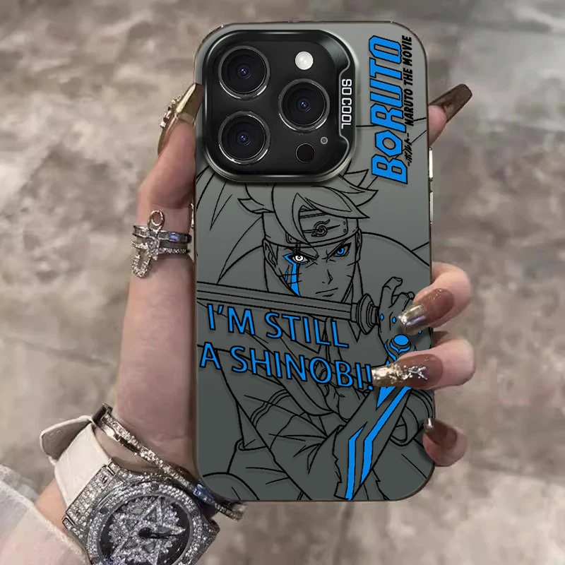 Anime Naruto Uzumaki Boruto Pure Eye Hard Phone Case Cover