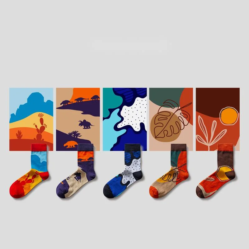 

20pairs/lots Mens Socks Hip Hop Harajuku Astronaut Fashion Originality Business Skateboard Casual Men Socks Christmas Gift
