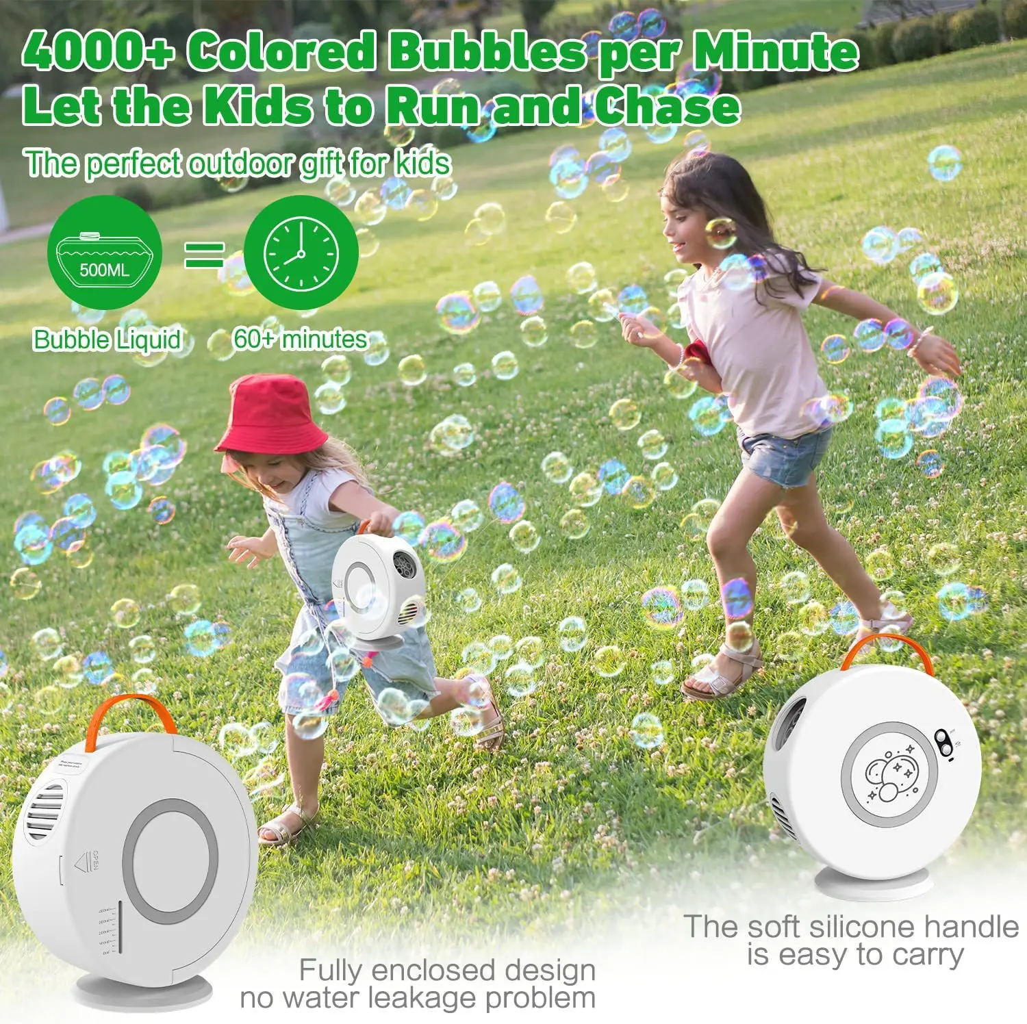 Automatic Rotation Bubble Machine Astronauts Bubble Maker Automatic Bubble Blower with Led Light Soap Bubble Maker Summer Toys 4