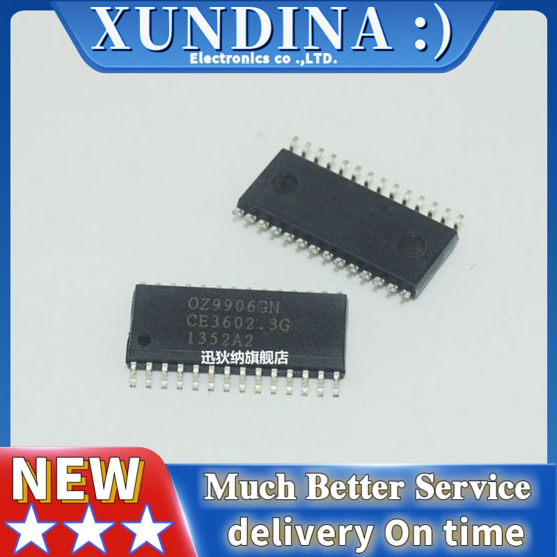 

2PCS/LOT OZ9906GN SOP-28 new original IC