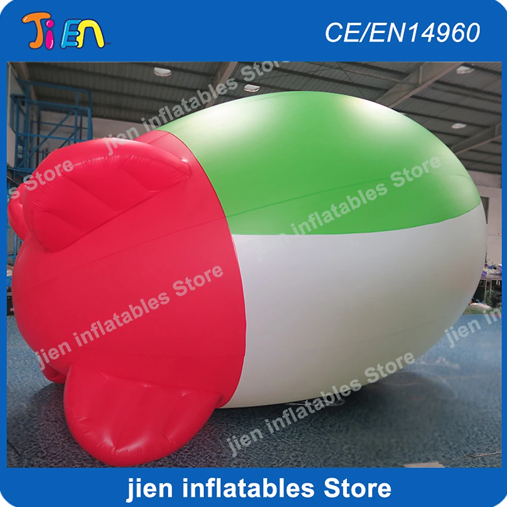 

Free shipping giant fat inflatable helium blimp custom make inflatable helium balloon for outdoor advertising helium Airship