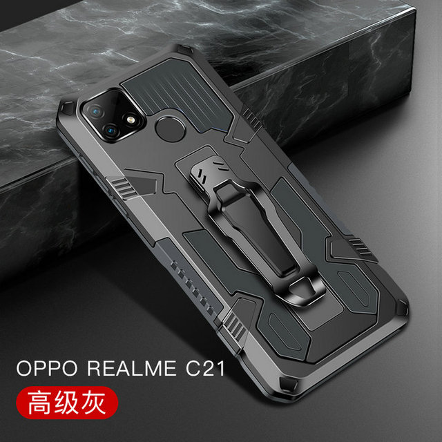 C21 y C25 C11 C35 Belt Clip Case Magnet Back Cover for OPPO Realme 8 Pro Case C21Y C3 C25S C 21 11 15 7 C25Y Bumper Etui