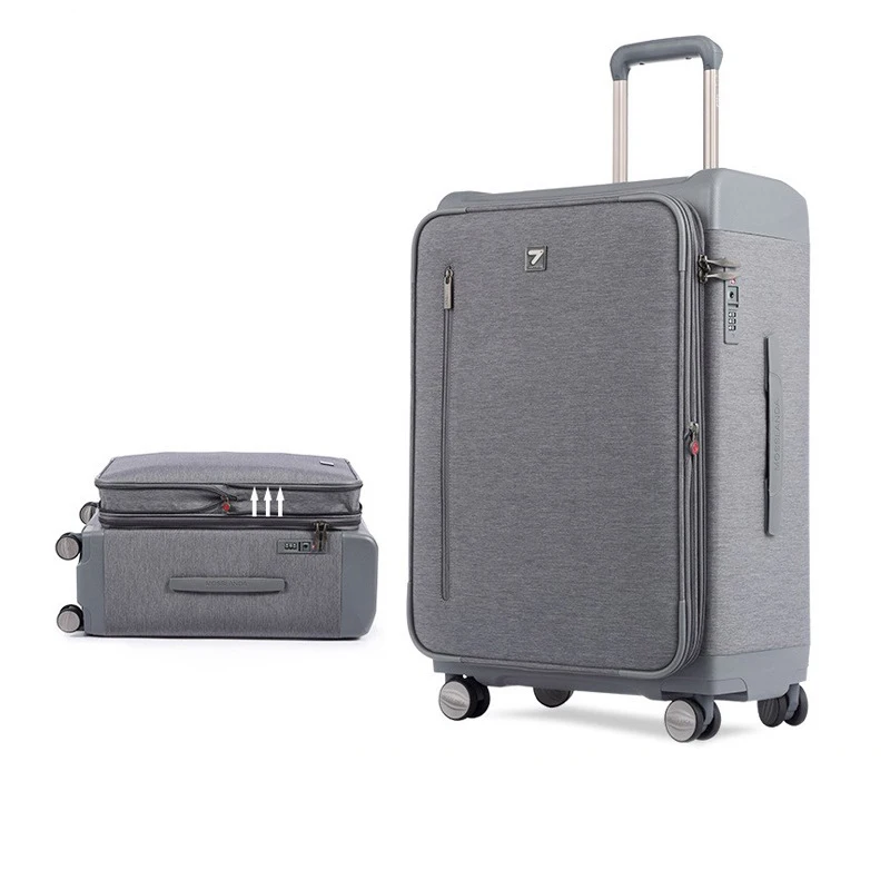 

20 Inch Oxford Cloth Suitcase Business Suitcase Rolling Luggage Boxes