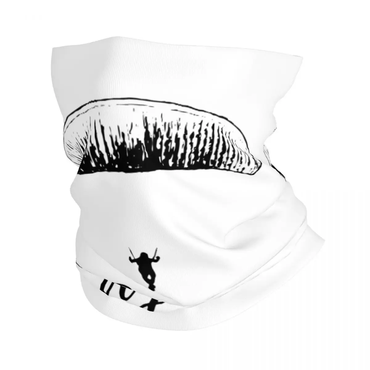 

Paragliding Funny Bandana Neck Cover Printed Cool Paraglider Balaclavas Face Scarf Headwear Running Men Women Adult Windproof