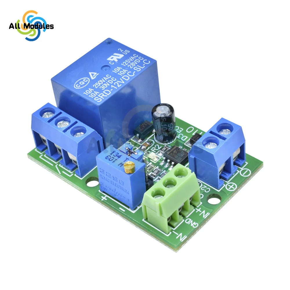 Modulo Comparatore Di Tensione 2 Canali Con Relè 5V LM393 - Per Circuiti Automobilistici E Testing Elettronico - Foto 6
