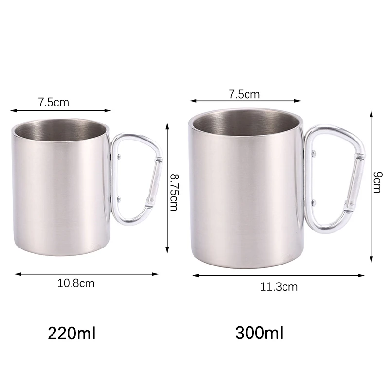 Carabiner Handle Travel Mug 6