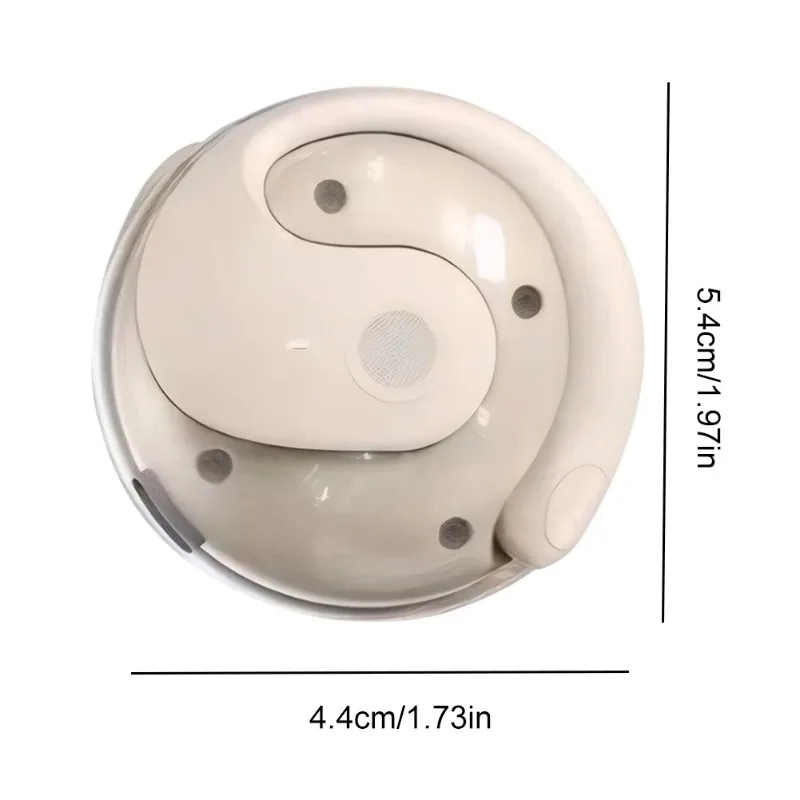 New Wireless Bluetooth 144 Languages Ear Hanging Headphone Translator for Travel Business AI Real-time Language Translation