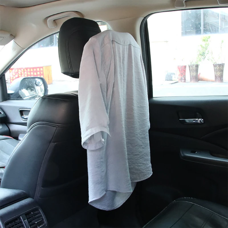 Car Coat Hanger Universal Soft Car Coat Hangers Back Seat Headrest Coat Clothes Hanger Jackets Suits Holder Rack Auto Supplies Car Coat Hanger