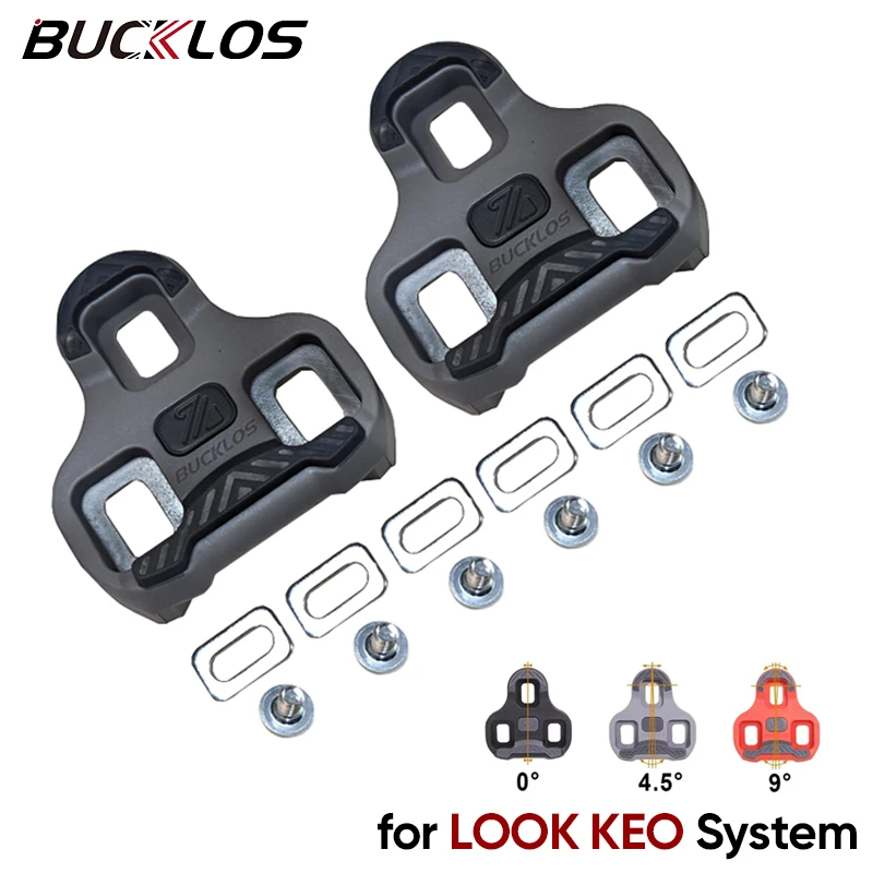 Bike Pedal Cleats Road Bike Pedal Cleats for LOOK KEO Bicycle Cleat Anti Slip Cycling Pedal Clipless Shoes Cleat Bicycle Accessories