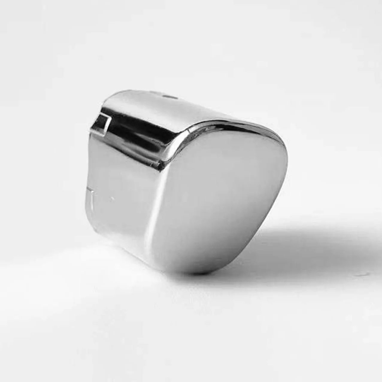 Chrome Handbrake Lever Parking Button Cap Cover For VW Polo 5 6R GTI Cross Vento Skoda Fabia 3 Rapid handbrake button cover