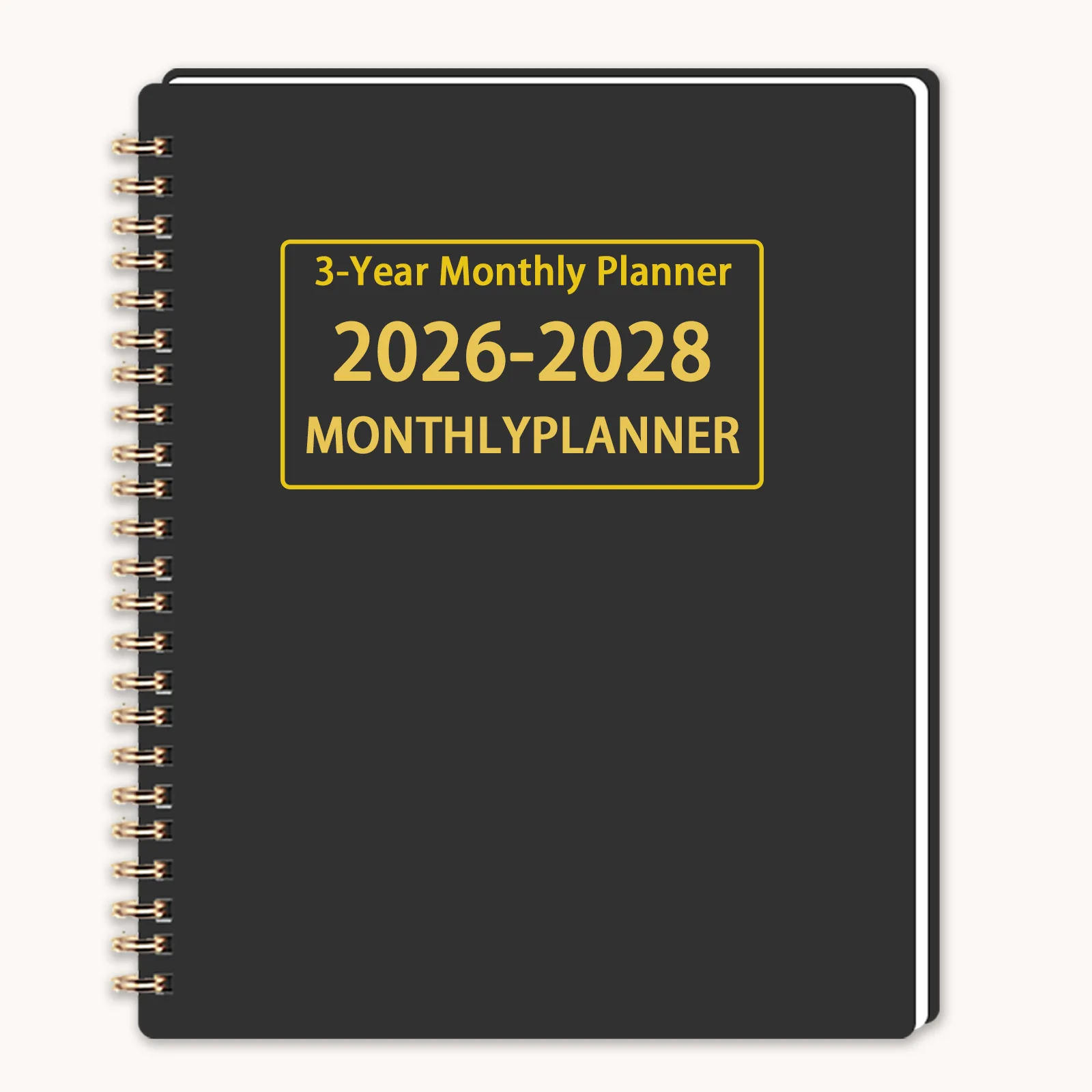 Enhanced A5 Monthly Planner & Calendar Book - 3-Year Edition