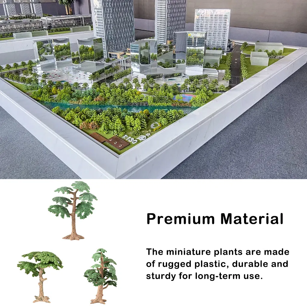 Fairy Simulational Miniature Trees Artificial Plants Dollhouse Accessories Wild Forest Gardening Toys Landscape