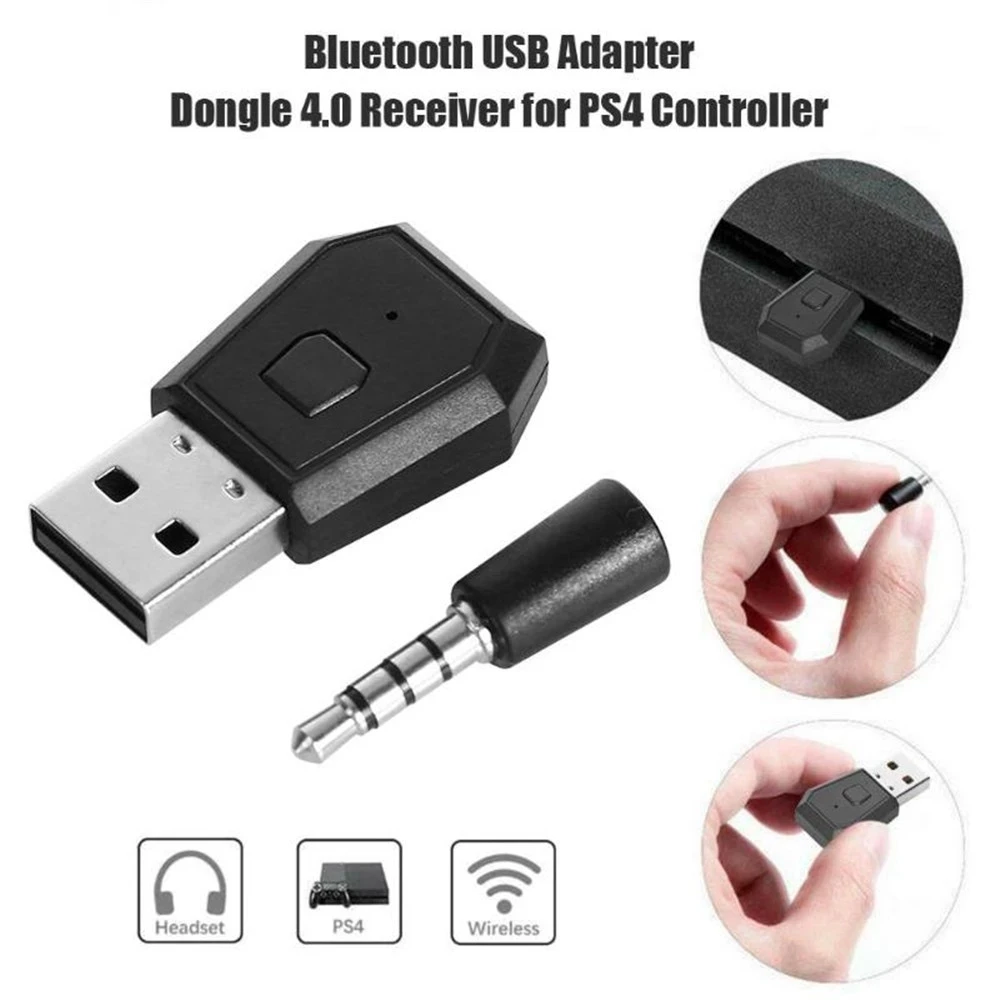 Bluetooth Dongle Adapter Usb 4.0 - Mini Dongle Receiver And Transmitters  Wireless Adapter Kit Compatible With Ps4 /ps5 Playstation 4 /5 Support A2dp  H