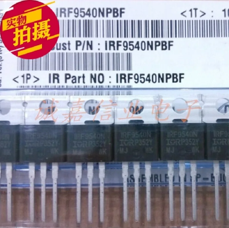 10 шт./лот IRF9540NPBF TO-220-3 IRF9540N MOSFET MOSFT PCh -100V -23A 117mOhm 64.7nC Рабочая температура:- 55 C-+ 150 C 10pcs lot irf9540npbf irf9540n irf9540 100v 23a to 220 new and original ic chipset mosfet mosft to220