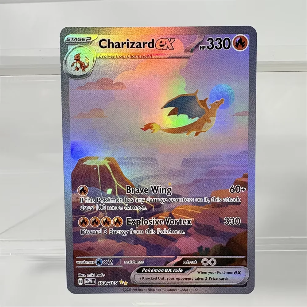 Holographic Charizard Battle Card Collection - Rare Sword & Shield & Scarlet & Violet Edition